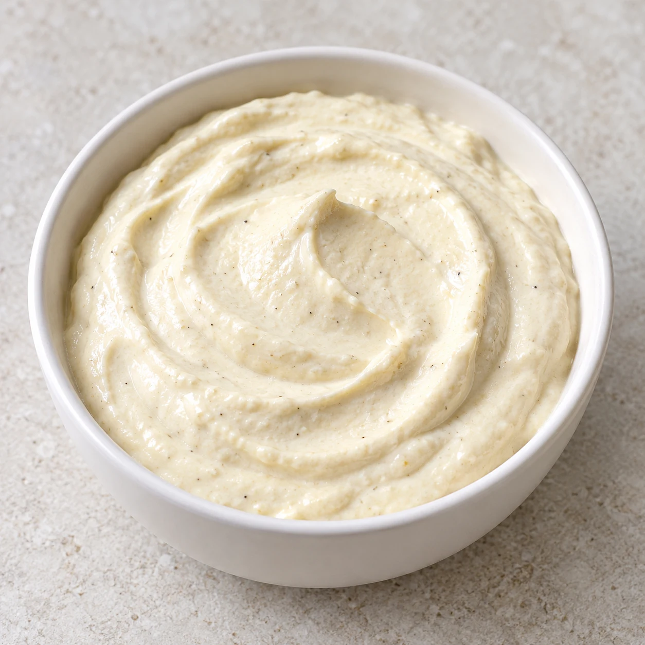 Crème façon ricotta au soja et cajou grillées au citron