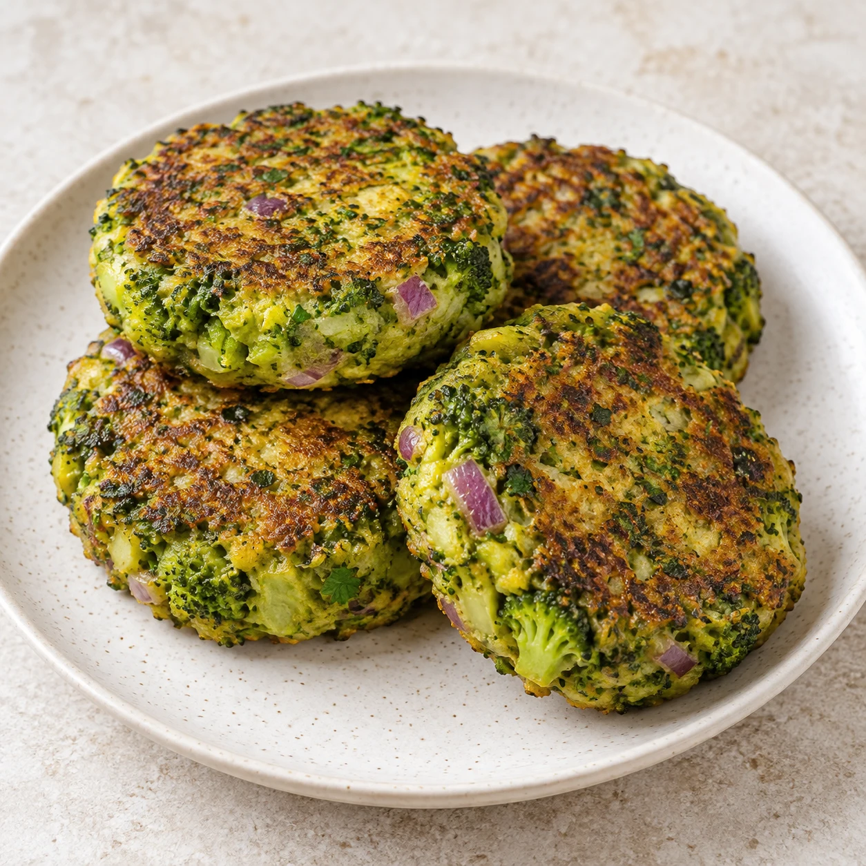 Galettes de brocoli