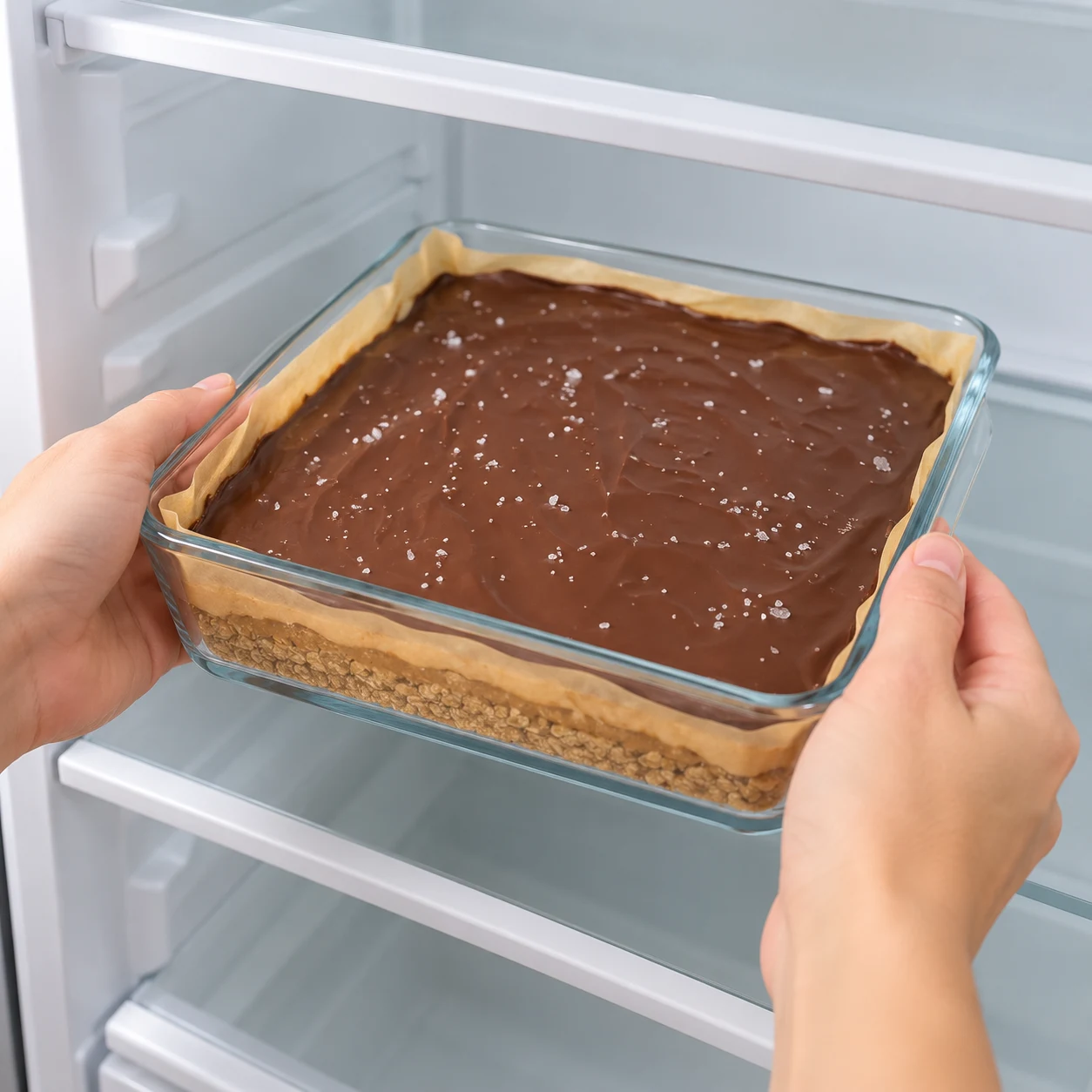 Laissez le plat prendre au réfrigérateur pendant au moins 2 heures.