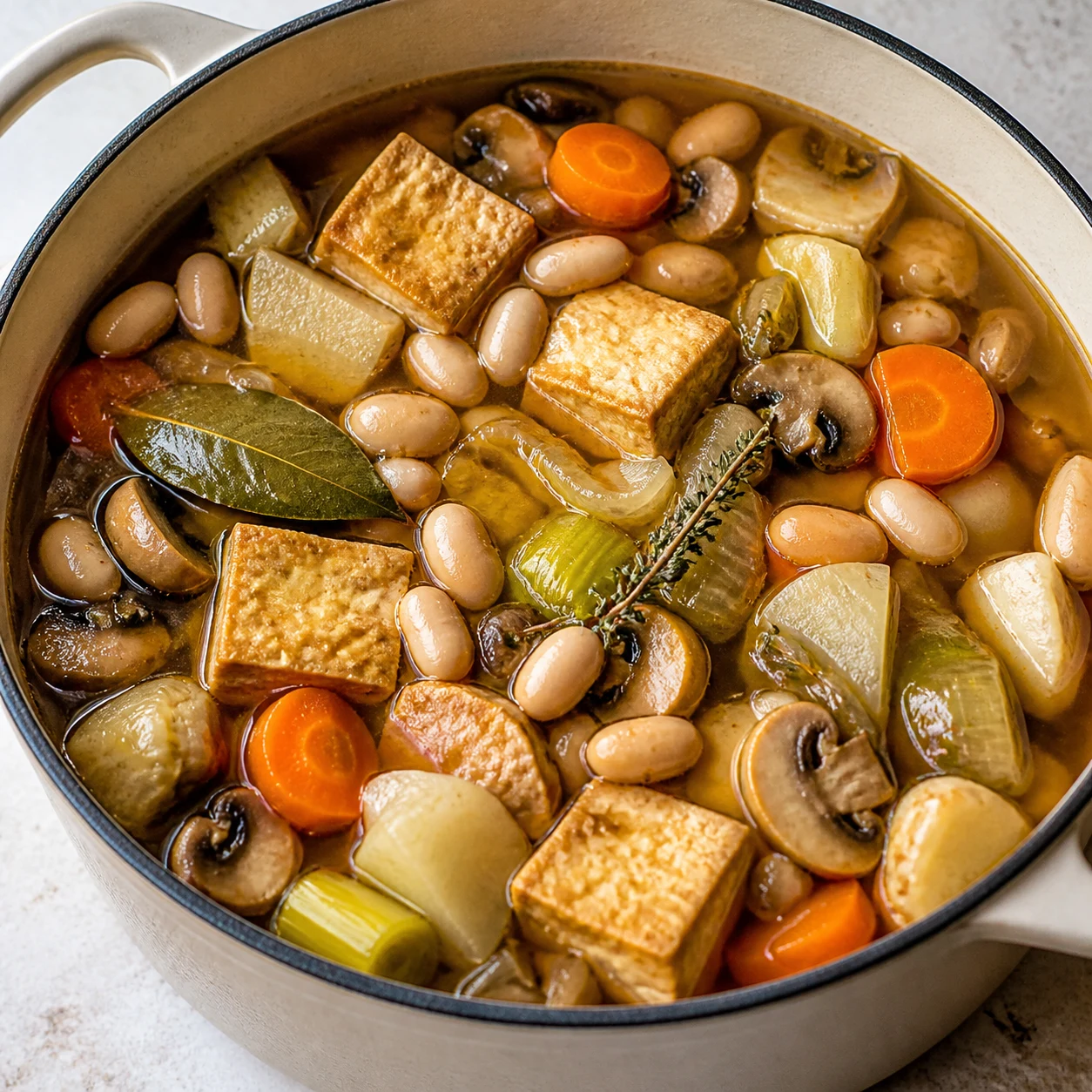 Poule au pot végétale
